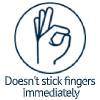 Bostik DIY South Africa badge Doesn't stick fingers immediately