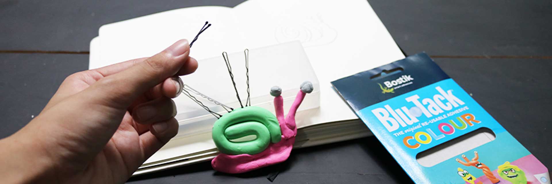 HOW TO CREATE MINI SCULPTURES WITH BLU-TACK