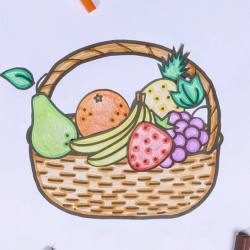 Bostik DIY Malaysia tutorial fruit basket banner