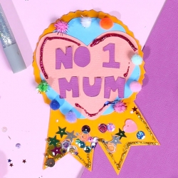 MOTHER'S DAY BEST MUM RIBBON