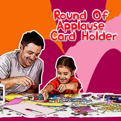 Bostik DIY Hong Kong Father's Day Round Of Applause Card Holder Cover
