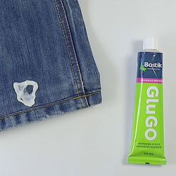 Bostik DIY South Africa Tutorial How to remove chewing gum from jeans banner