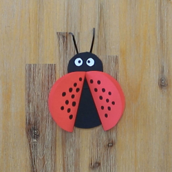 Bostik DIY South Africa Tutorial Ladybug banner