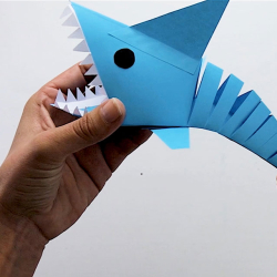 Bostik DIY South Africa Tutorial Paper shark banner