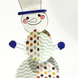 DIY Bostik UK Ideas & Inspiration 3D Snowman Paper Craft - Banner