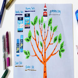 Bostik DIY Hong Kong Mandarin Chinese tutorial Family tree teaser image