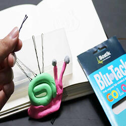 Bostik DIY Hong Kong Mandarin Chinese tutorial how to create mini sculptures with blu tack banner image