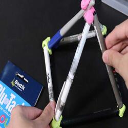 Philippines simple teambuilding activity using blu tack teaser