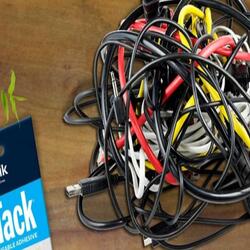 Hong Kong EN how to organize your power cords with blu tack teaser