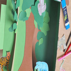 Indonesia tutorial rainforest banner