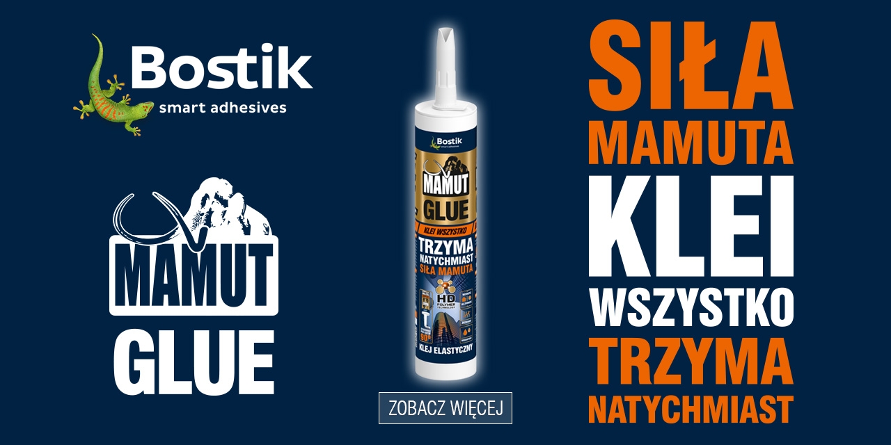 Bostik DIY Poland Mamut range banner 