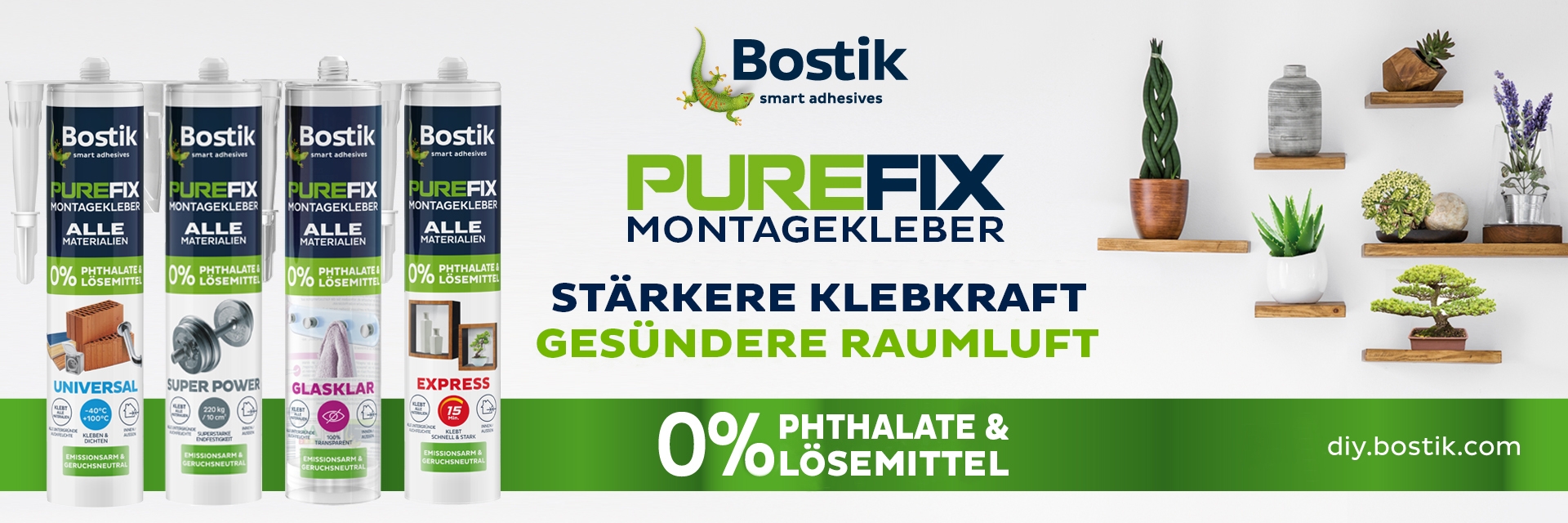 Bostik DIY Germany bonding Purefix banner image