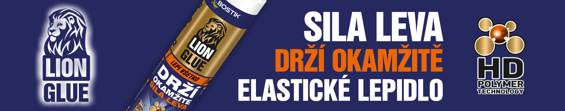 Bostik DIY Slovakia Lion Glue Teaser 1920x380
