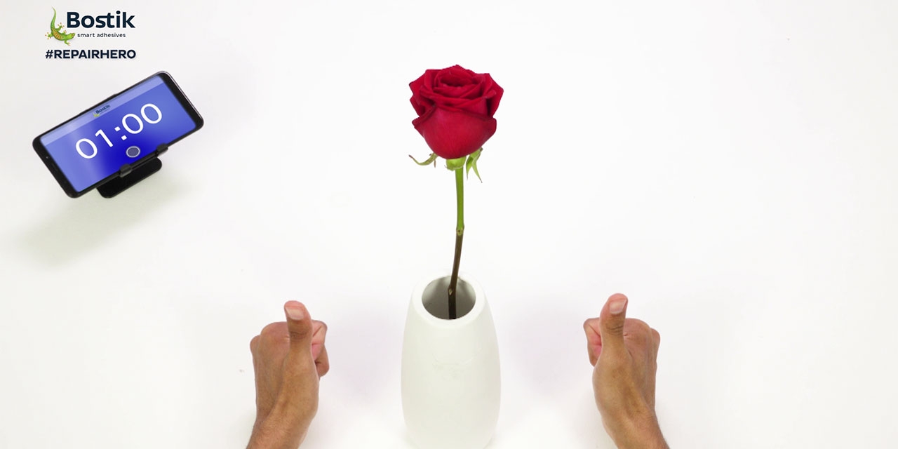 Bostik DIY United Kingdom Ideas Inspiration Repair a Vase banner image