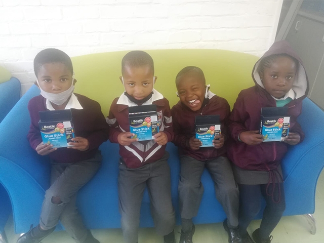 Bostik South Africa DIY News Blogs Donation School Newsletter Hand Sanitiser Face Shields