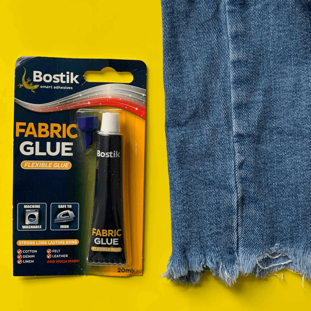 Bostik DIY UK Repair Fabric Glue 20ml Repair Jeans