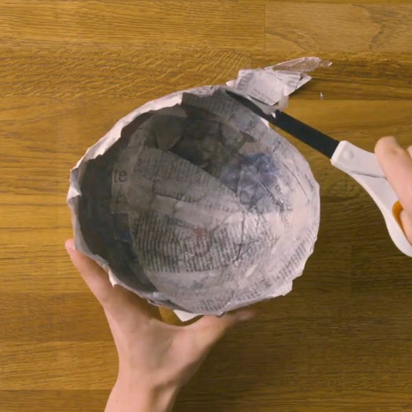 DIY Bostik UK Ideas & Inspiration - How to make paper mache (step 6 & 7)