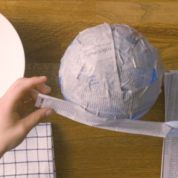 DIY Bostik UK Ideas & Inspiration - How to make paper mache (step 5)