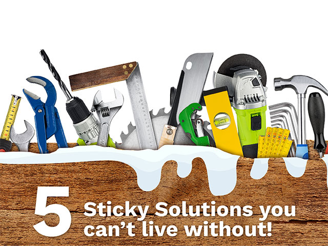 Bostik DIY South Africa News 5 Sticky Solutions you can't live without teaser image