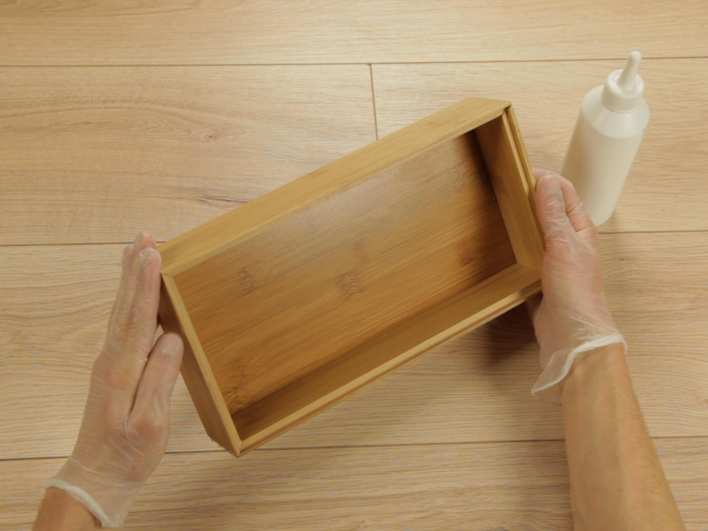 Bostik DIY Romania How To Repair Wood Box With D2 Fast Wood Glue Step 4