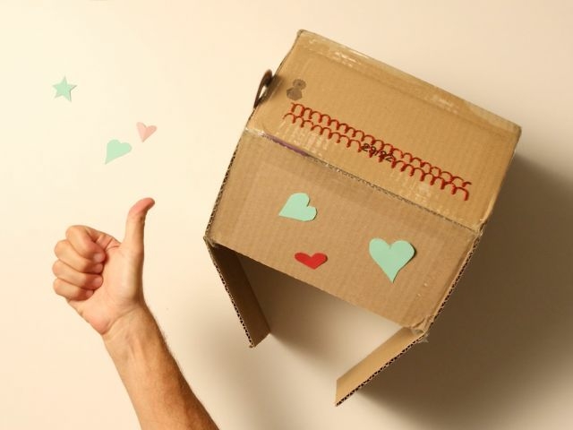 DIY Bostik UK Ideas & Inspiration - DIY cardboard doll house 1