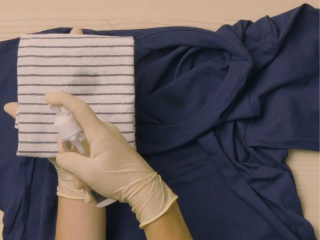 Bostik DIY Greece remove super glue from clothes 2