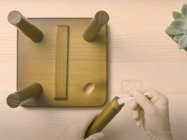Bostik DIY Poland tutorial how to glue wood step 3