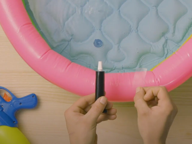 Bostik DIY Poland tutorial how to repair swimming pool step 2