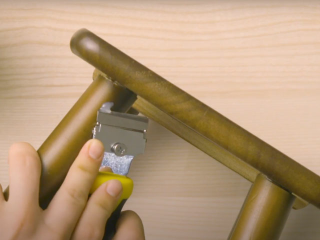 Bostik DIY Australia how to remove super glue from furniture step 1
