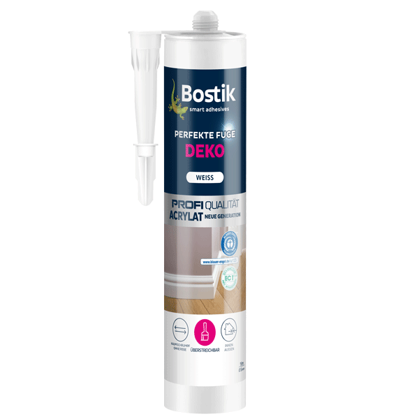 Bostik Fliesenflüssigfarbe – Acryl, Weiß, 110 Ml, Für Fugen Und Flächen, Temperaturbeständig