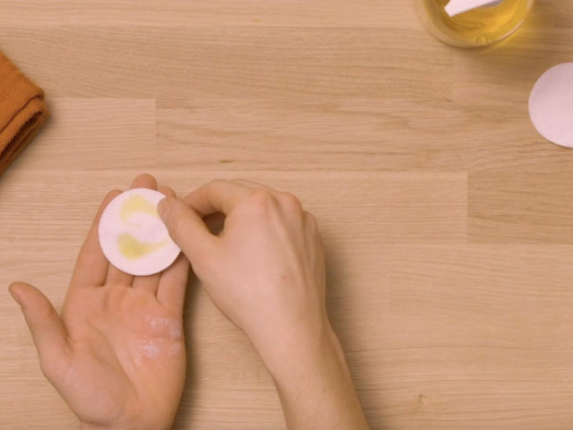 Bostik DIY australia how to remove super glue from skin step 4