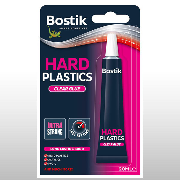 Bostik Hard Plastics clear glue 600x600