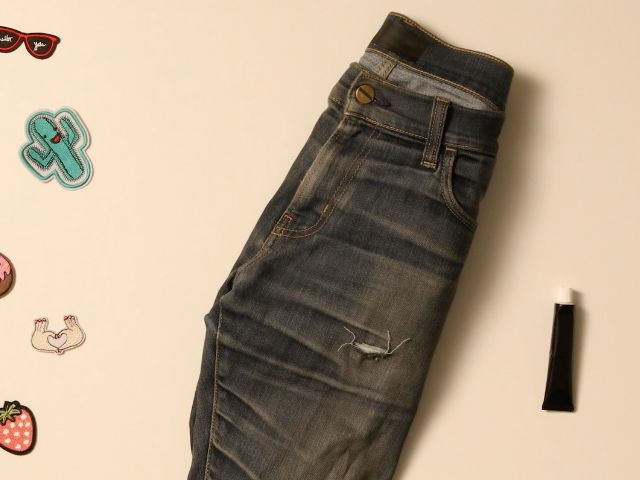 diy bostik philippines repair fabric jeans decorative patch step 2