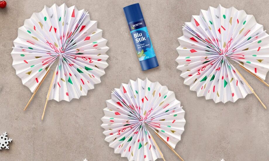 Bostik DIY Australia tutorials Xmas Party  Fan Banner