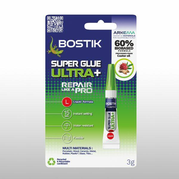 Bostik DIY Ireland Repair Super Glue Ultra + product image