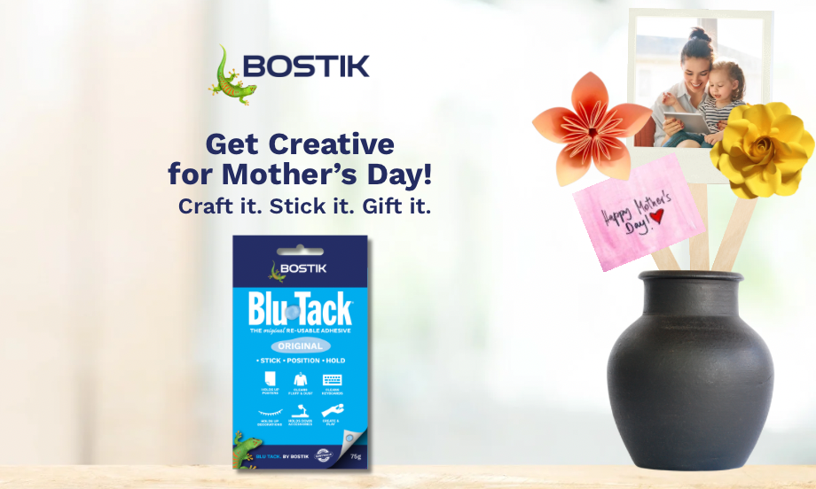 Bostik DIY New Zealand Mothers Day Card Teaser 640x480