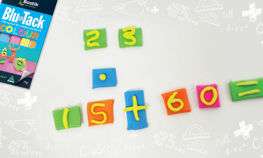 Bostik DIY Hong Kong Mandarin Chinese tutorial Blu Tack Calculator banner