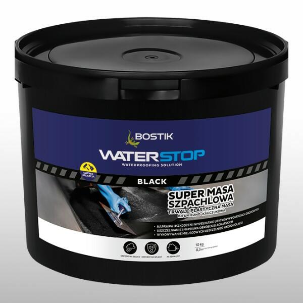 Bostik DIY Poland Water Stop Black Super Masa Szpachlowa packshot