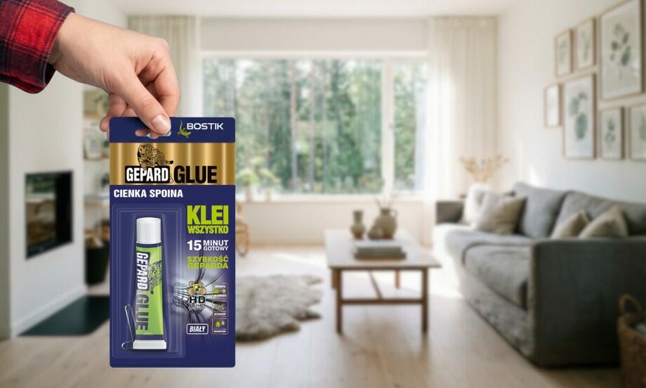 Bostik DIY Poland how to Gepard Glue 25ml teaser image