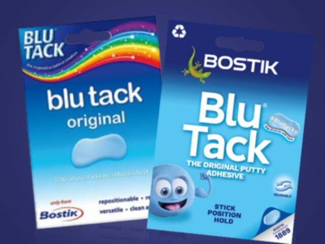 Greece BluTack old new