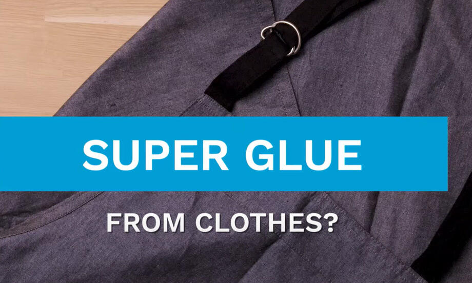 Bostik DIY Thailand TH how remove super glue clothes teaser image