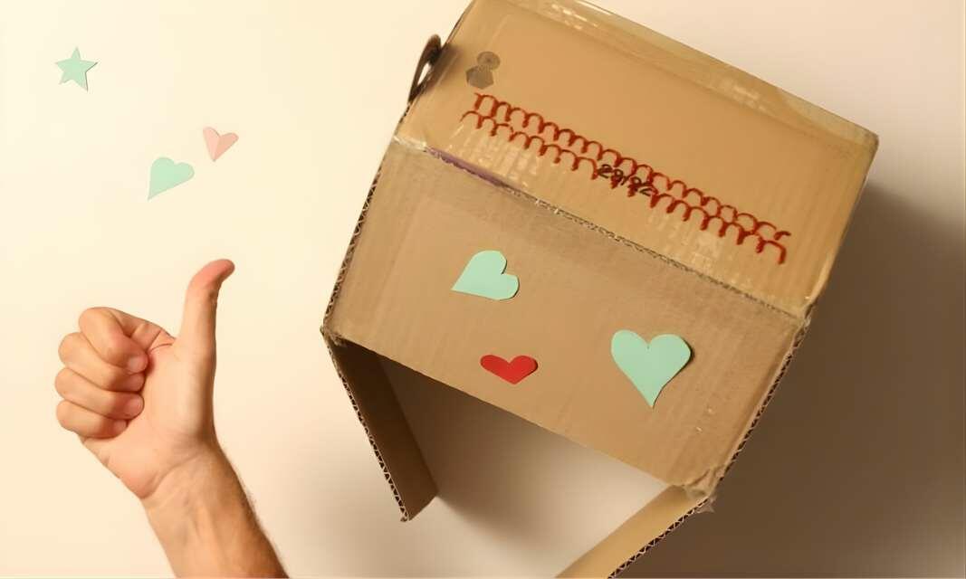 UK ideas diy cardboard doll house teaser