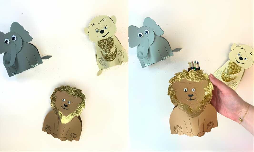 UK Ideas & Inspiration - DIY animal pencil pot teaser