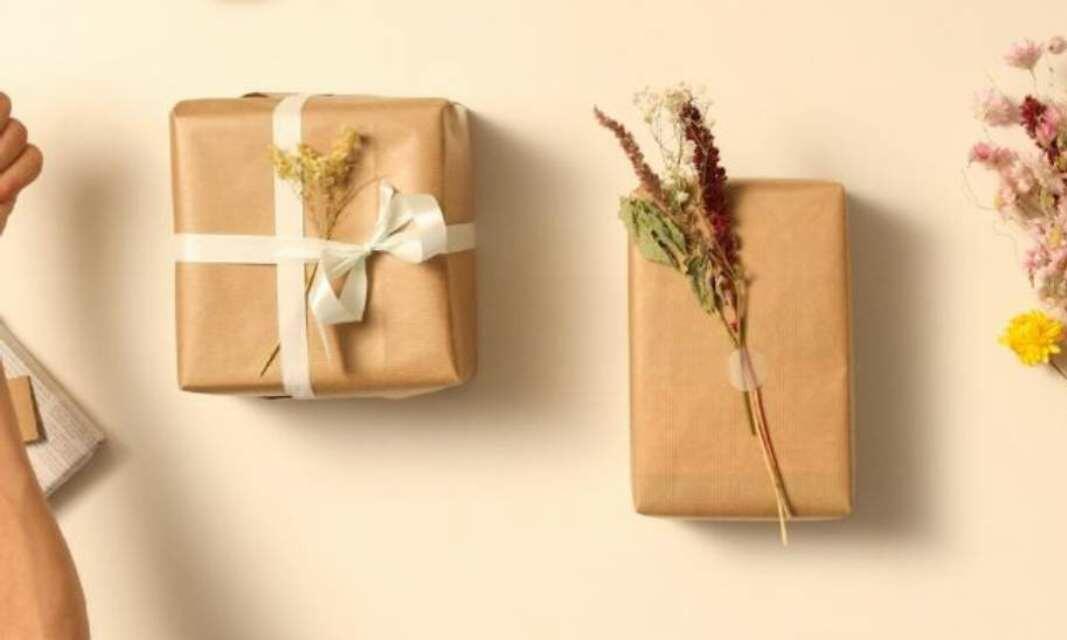UK ideas sustainable gift wrapping teaser
