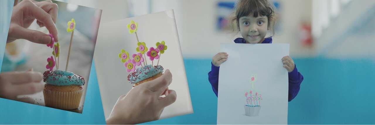 South Africa News Mothers Day Cupcake banner