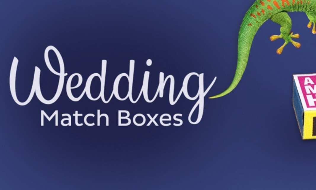 South africa ideas inspiration wedding match box teaser