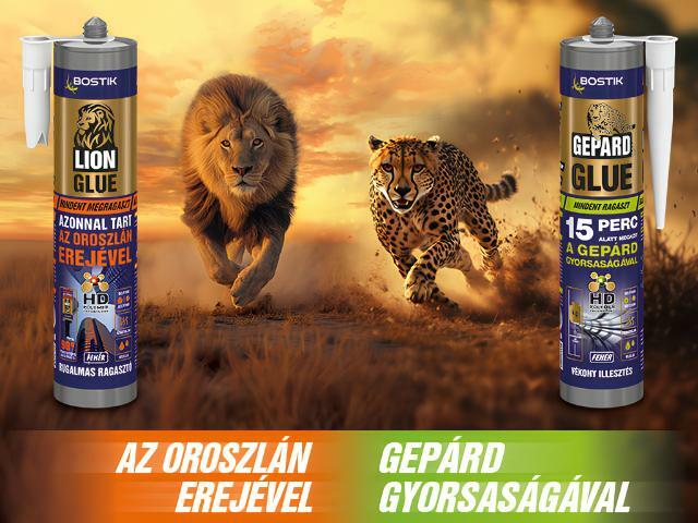 Hungary Homepage Gepard Glue banner