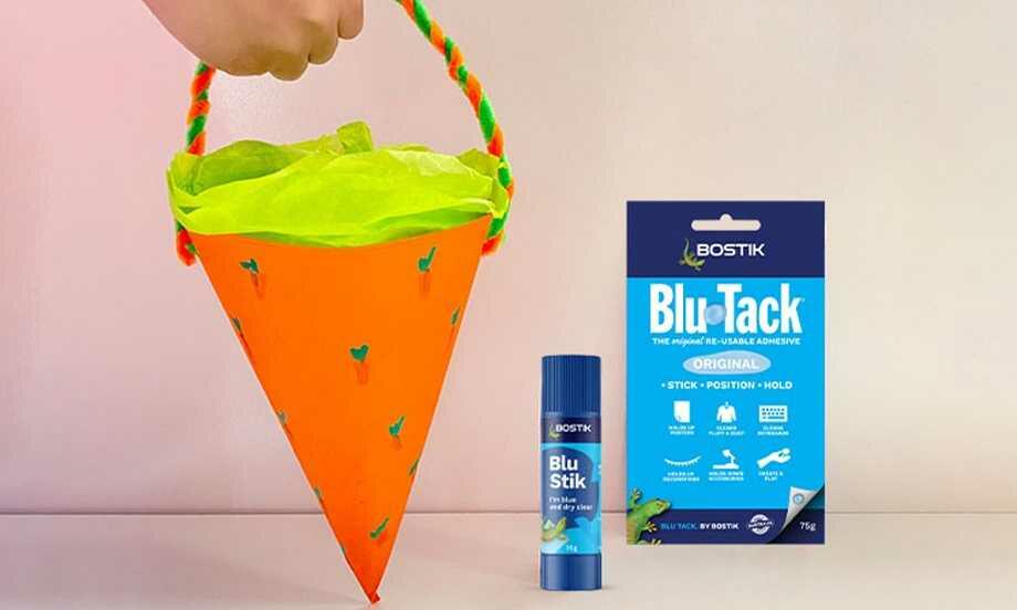 Easter Carrot Basket Banner