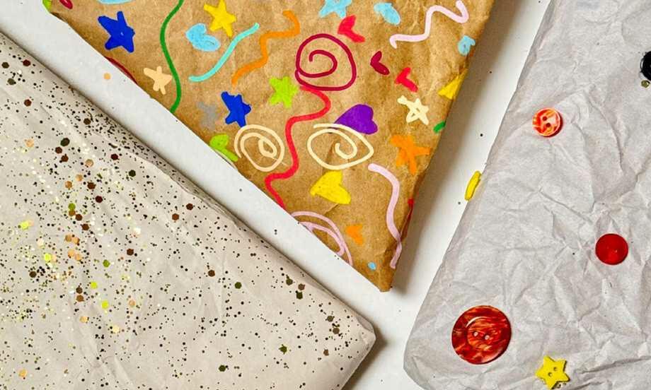 Australia wrapping paper project banner