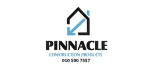 Pinnacle Construction Products retailer logo with contact number